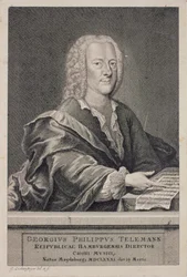 Portrait de Georg Philipp Telemann (1681-1757)